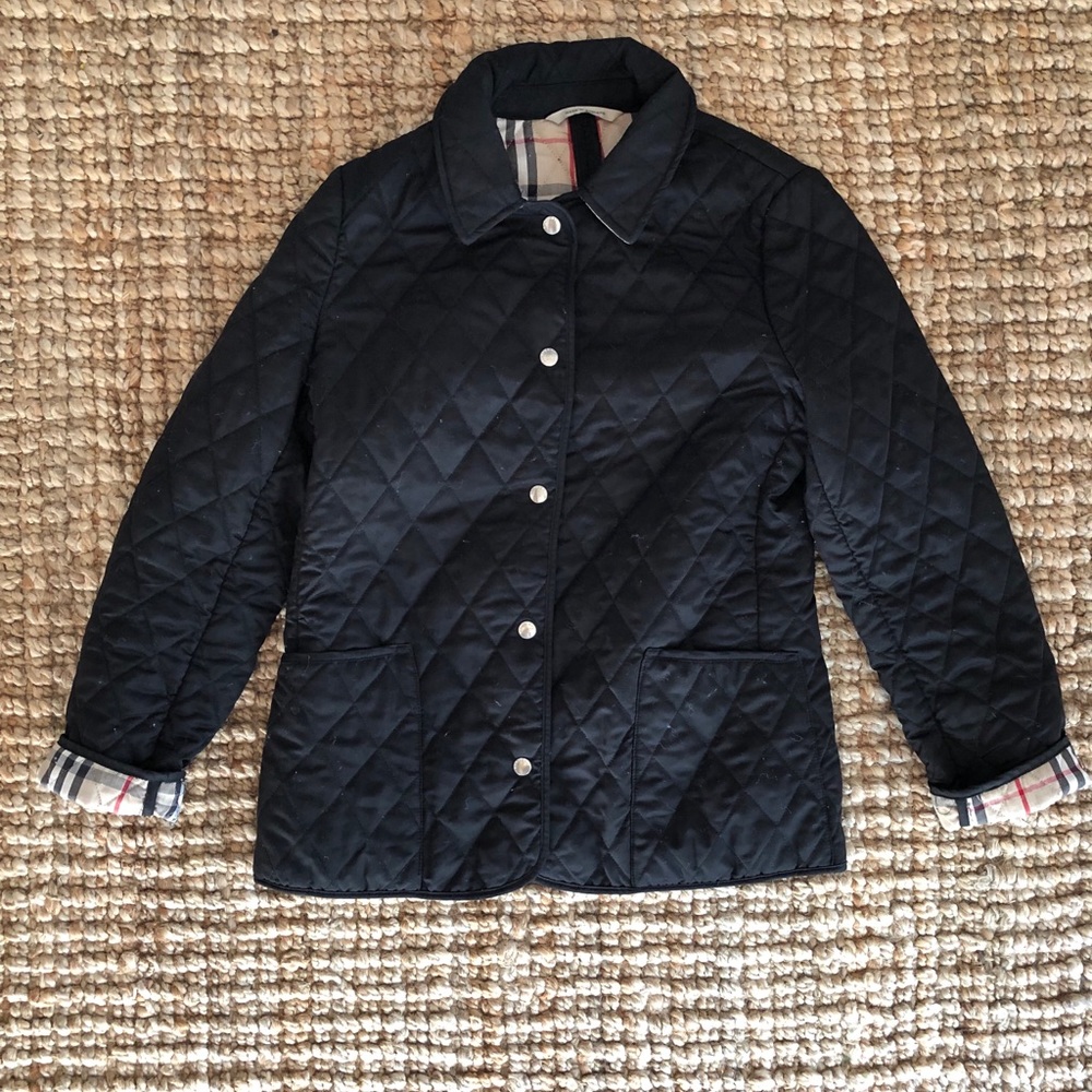 Burberry Diamond Quilt Barn Jacket